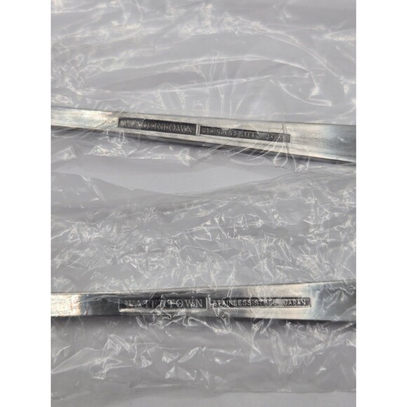 Watertown Stainless Steel Japan Serving Flatware Set of 4 VTG MCM - Picture 11 of 16
